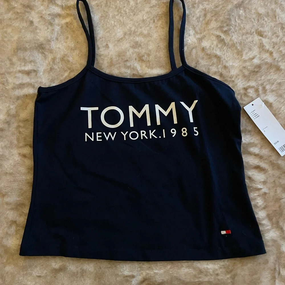 Tommy Hilfiger Navy Blue Tank Top - Picture 1 of 3